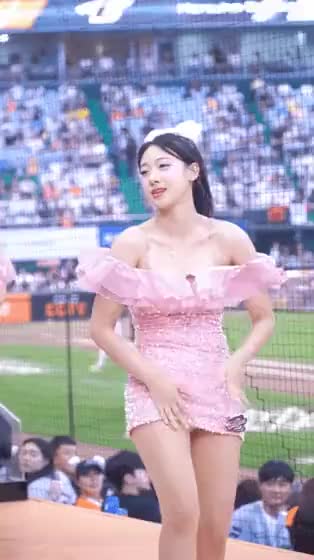 우수한 치어리더 움짤 치어 리더 KBO