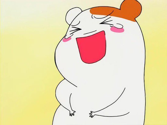 꺄르르 에비츄 웃음 폭소 신남 기쁨 행복 햄스터 애니 짤