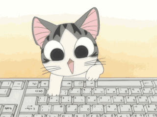 고양이 키보드 판사님 고양이가 리플 댓글 냥이