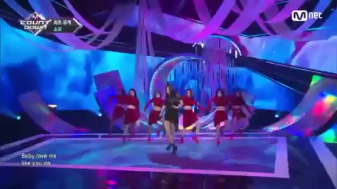 소유 까만밤 M COUNTDOWN