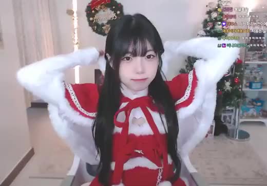 김츠유 치지직 여성 스트리머 방송 영상