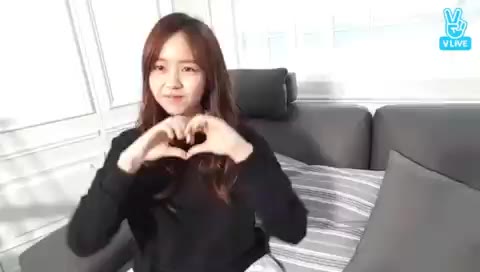 김소현 VLIVE 김소현 하트