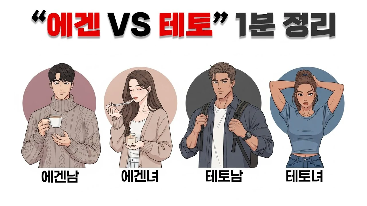 에겐 VS 테토 1분 정리