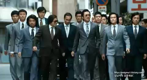 드가자 범죄와의 전쟁 하정우 최민식 가보자고 출격 단체 등장 위풍당당