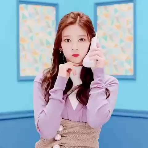 OK! 아이즈원 김민주 오케이 OK 전화