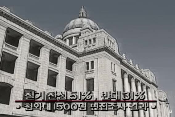 총독부 조선총독부 철거 찬성 반대 설문조사 결과 뉴스 중앙청 역사