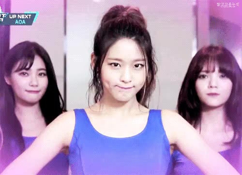 0 본방사수필수 설현 지민 AOA