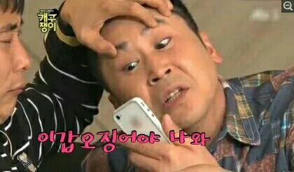 나와 갑오징어 꺼져 못생긴것 나와 갑오징어