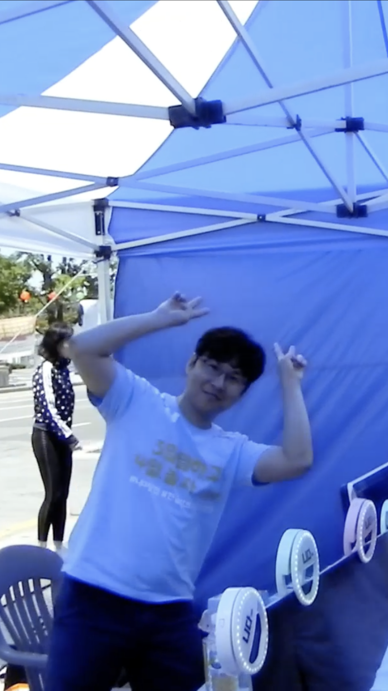 명이리 김도 명일방주 30팀 내일출근 킹받음 브이 야외방송 신남 광기