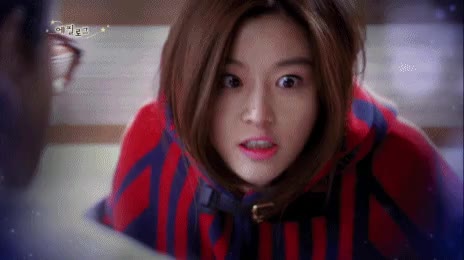 눈 부라림 전지현 별그대 화났어