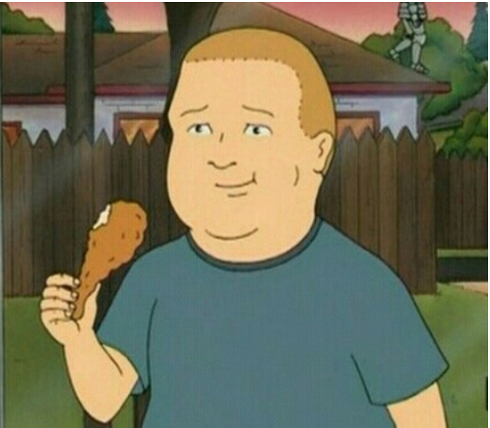 치킨 먹방 바비 힐 닭다리 만족 흐뭇 미소 킹받는 여유 행복