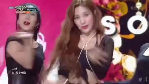 Hurry up 소희(SO HEE) 뮤직뱅크