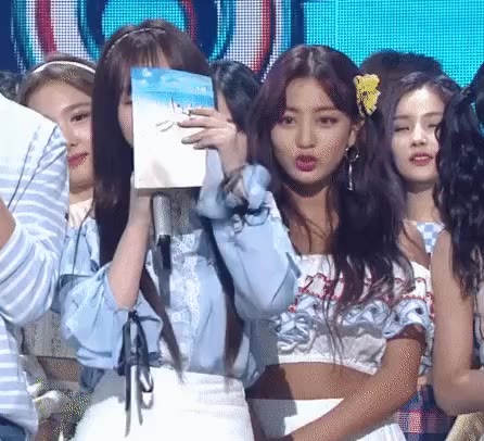 케이 지효 러블리즈 가리기