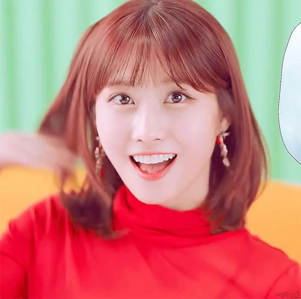샤방샤방 모모 모모 반짝반짝 꿈뻑꿈뻑 트와이스 샤방 깜찍