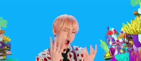 와우 와우 IDOL 놀람 BTS 아이돌 진