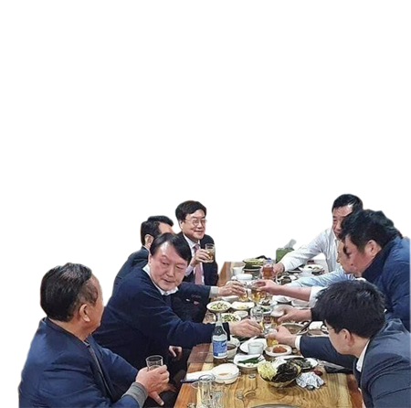 윤석열 술자리 술판 배경 합성 만능짤