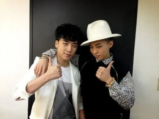 GD 승리 빅뱅 엄지척