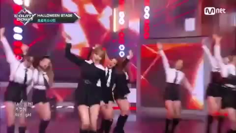 프로미스나인 프로미스나인 M COUNTDOWN Red Light