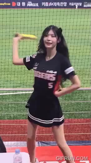 신혜령 치어리더 움짤 치어 리더 KBO