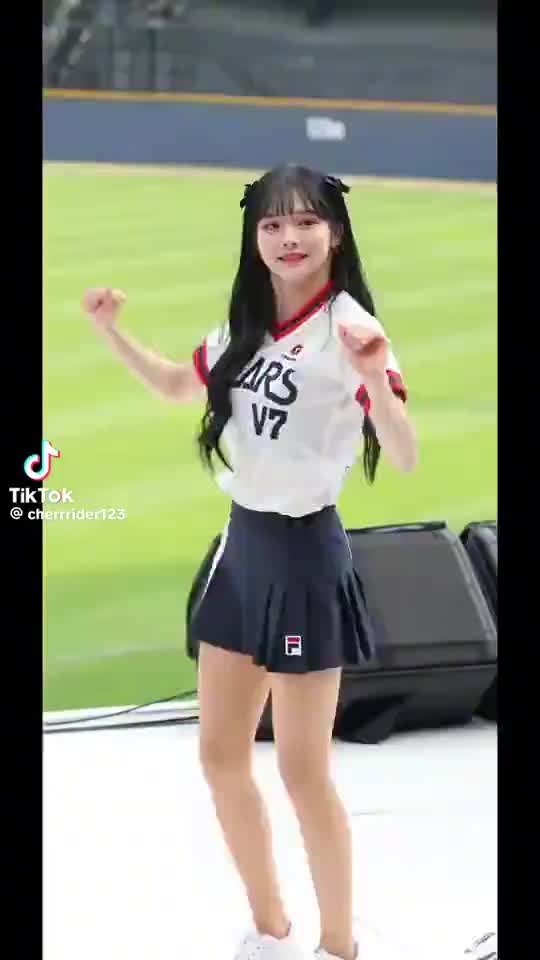 박하정 치어리더 움짤 치어 리더 KBO