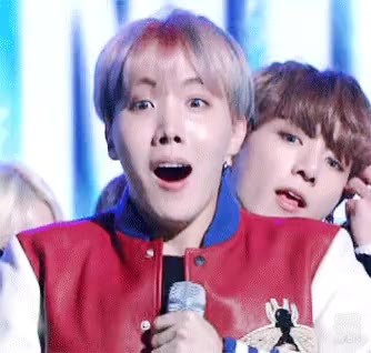 서프라이즈 제이홉 환호 놀람 방탄