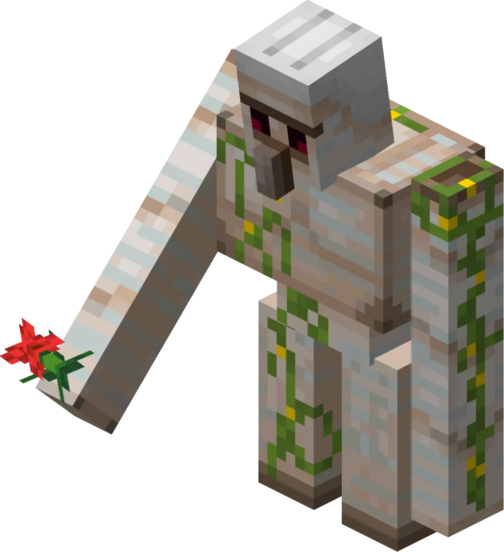 철골렘 마인크래프트 마크 몹 캐릭터 Minecraft