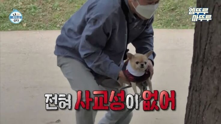 젼혀 사교성이 없어