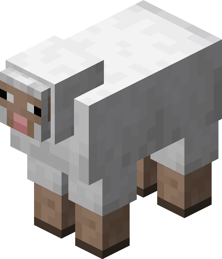 양 마인크래프트 마크 몹 캐릭터 Minecraft