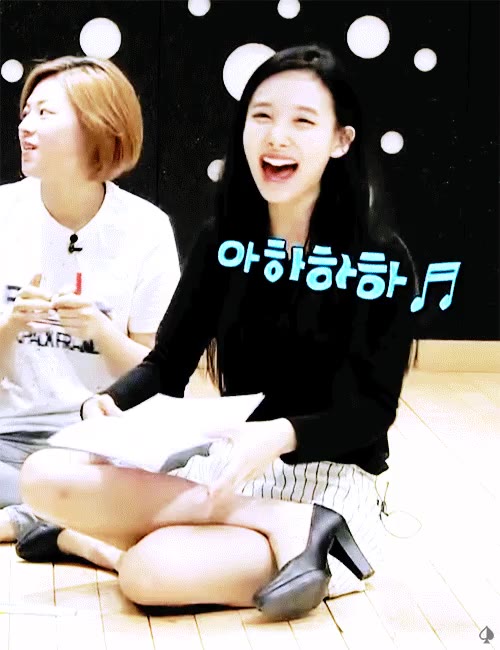 아하하하 트와이스 웃음 하하