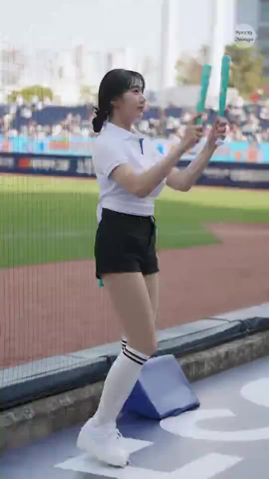 감서윤 치어리더 움짤 치어 리더 KBO