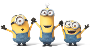 #minion #minions 미니언즈 캐릭터 손잡기 만세 신남 기쁨 행복 우정 화합 귀여운