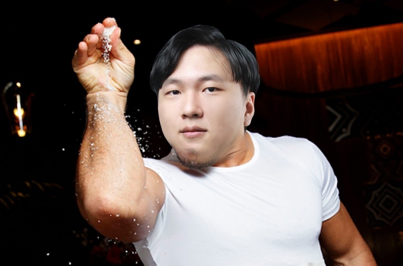 솔트최 최고기 솔트배 소금 뿌리기 허세 요리 합성 짤 병맛