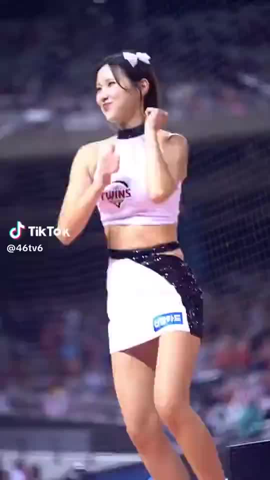 우혜준 치어리더 움짤 치어 리더 KBO