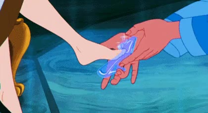 공주님 구두 유리구두