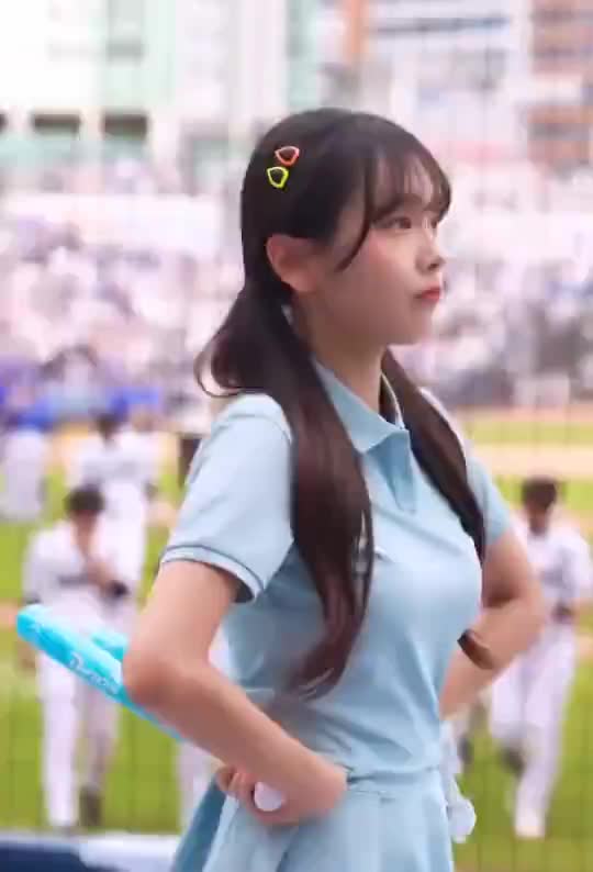 김가은 치어리더 움짤 치어 리더 KBO