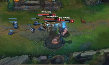 북미잼 올타임 넘버원 장면.gif 롤 lol 북미 엘오엘 뽀삐 브라움
