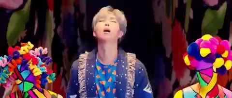 랩몬 RM IDOL 방탄소년단 BTS 알엠 아이돌 뮤비 고양이귀 귀여운 잔망 미소