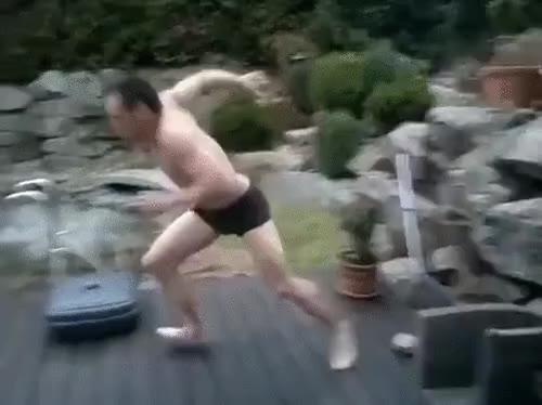 다이빙 얼음다이빙 아프겠다 얼음 다이빙..실패..
