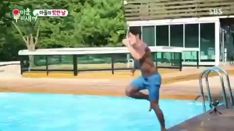 주먹 김종국 예능 수영