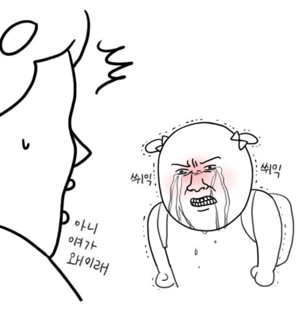 쒸익쒸익 루피 잔망루피 화남 분노 억울 눈물 아니애가왜이래 짤