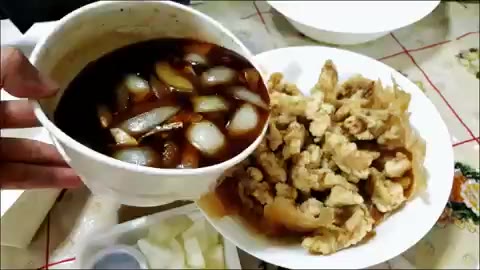 부먹 탕수육 찍먹