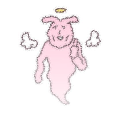 ^^.. ㅗ 굿굿 분홍색 유령 강아지 천사 욕 킹받네 해탈 미소 비꼼