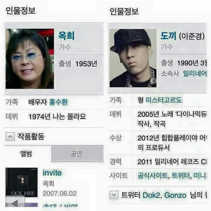 옥희도끼 오키도키 ㅇㅋㄷㅋ