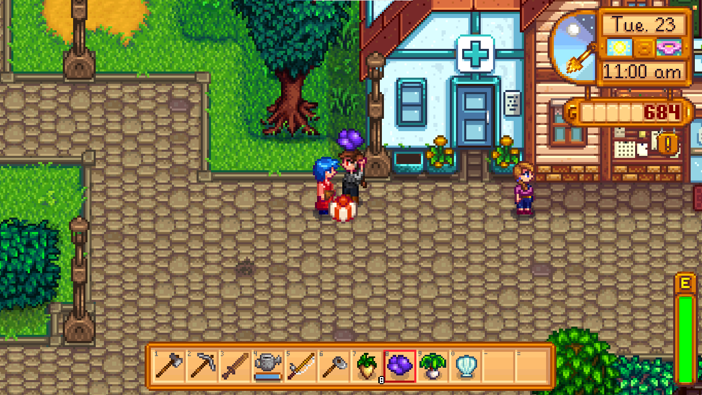 Stardew Valley 게임 플레이 화면 온라인 게임이름