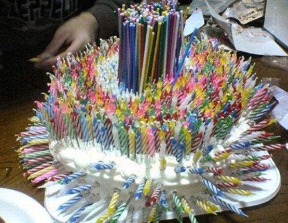 생일 케이크 케잌 초 촛불 많이 대량