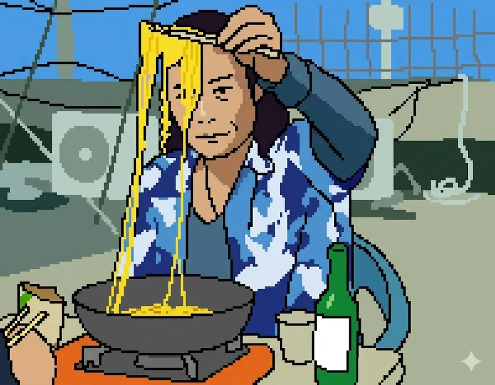 내부자들 하찮은AI AI짤 AI프롬프트 한국영화 영화장면 명장면