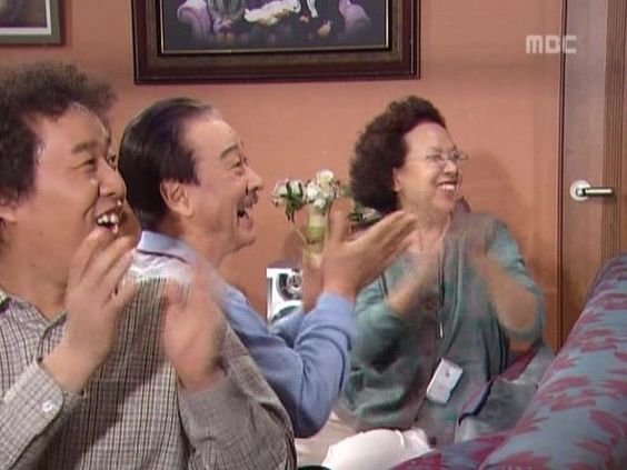 하이킥 박수 짝짝짝 정준하 이순재 나문희 잘했어 칭찬