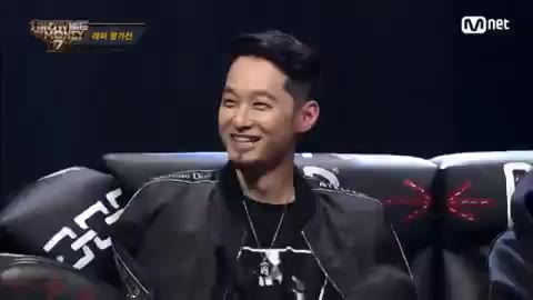 아빠미소 쇼미더머니777 더콰이엇 웃음 미소