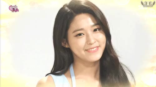 상큼 설현 인사 AOA