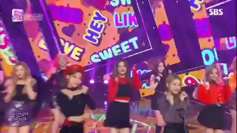 프로미스나인 LOVE BOMB SBS 인기가요